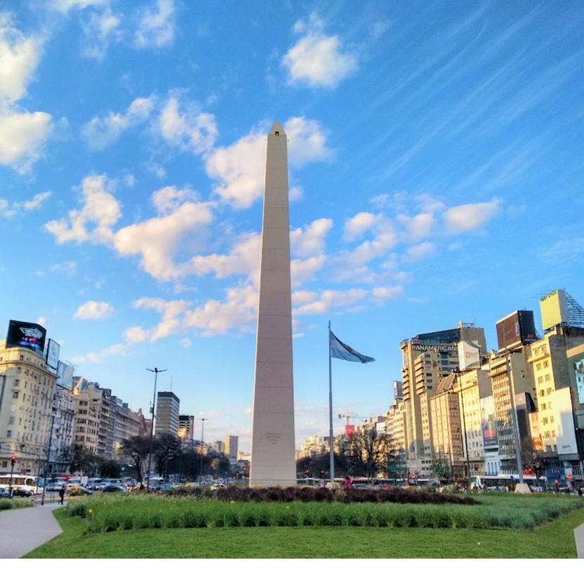 ブエノスアイレス Torre Corrientesアパートホテル エクステリア 写真